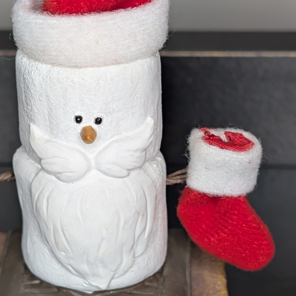 The Original S'mores Ornament Christmas Collectable SANTA Claus with Stocking - Picture 2 of 2